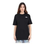 The North Face Oversize Simple Dome T-shirt Black, Dam