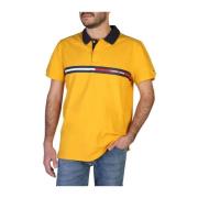 Tommy Hilfiger Herr Polo Shirt, Vår/Sommar Kollektion Yellow, Herr