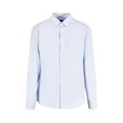 Armani Exchange Formal Shirts Blue, Herr