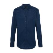 Etro Casual Shirts Blue, Herr