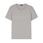 Dondup T-Shirts Gray, Herr