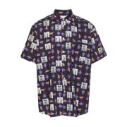 Comme des Garçons Short Sleeve Shirts Multicolor, Herr