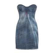 Dsquared2 Short Dresses Blue, Dam