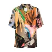 PS By Paul Smith Short Sleeve Shirts Multicolor, Herr