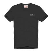 MC2 Saint Barth Svart T-shirts och Polos Kollektion Black, Herr