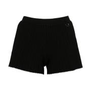 Jacquemus Short Shorts Black, Dam