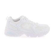 New Balance Mesh Sneakers med N Patches White, Dam