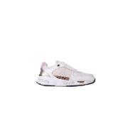 Premiata Vita Läder Sneakers med Logotyp White, Dam