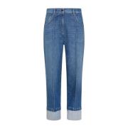 Seventy Wide Jeans Blue, Dam
