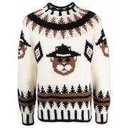 Dsquared2 Round-neck Knitwear Multicolor, Herr