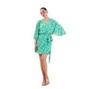 DRY Lake Short Dresses Green, Dam