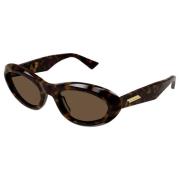 Bottega Veneta Sunglasses Bv1191S Brown, Dam