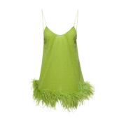 Oseree Short Dresses Green, Dam