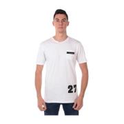 Daniele Alessandrini Sweatshirt T-shirt Klar St White, Herr