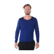 Daniele Alessandrini Sweatshirts Blue, Herr