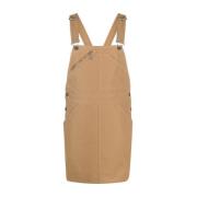 A.p.c. Short Dresses Brown, Dam