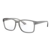 Arnette Transparent Grey Eyewear Frames Dirkk Gray, Unisex