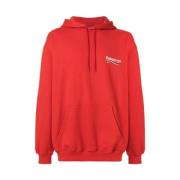 Balenciaga Hoodies Red, Herr