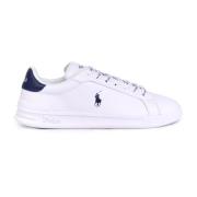 Polo Ralph Lauren Vit Newport Navy Läder Sneakers White, Herr