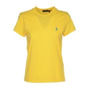 Ralph Lauren T-Shirts Yellow, Dam