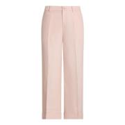 Ralph Lauren Cropped Trousers Pink, Dam