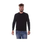 Armani Jeans Snygga Sweatshirts för Män och Kvinnor Black, Herr