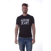 Armani Jeans Casual Sweatshirt Black, Herr