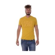 Armani Jeans Casual Sweatshirt Yellow, Herr