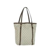 Gucci Vintage Pre-owned Canvas gucci-vskor Beige, Dam