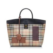 Burberry Vintage Pre-owned Canvas handvskor Multicolor, Dam