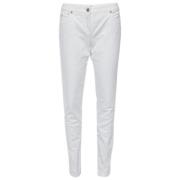 Dior Vintage Pre-owned Bomull jeans White, Dam
