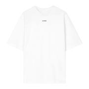 Aeron Alice Oversized Vit Bomull T-shirt White, Dam
