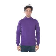 Daniele Alessandrini Sweatshirts Purple, Herr