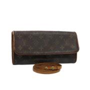 Louis Vuitton Vintage Pre-owned Canvas louis-vuitton-vskor Brown, Dam