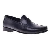 Baldinini Loafer in dark blue calfskin Blue, Herr