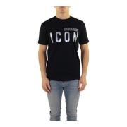 Dsquared2 T-Shirts Black, Herr