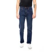 Wrangler Slim-fit Jeans Blue, Herr