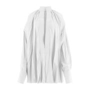 Salvatore Ferragamo Blouses Shirts White, Dam