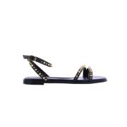 Alexander McQueen Dam Sandal Black, Dam