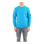 C.p. Company Lätt Fleece Sweatshirt Blå Blue, Herr