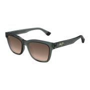 Maui Jim Hanohano Hs644-14 Shiny Trans Dark Grey Sunglasses Gray, Unis...