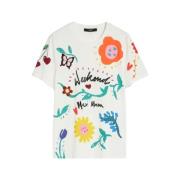 Max Mara Weekend Tryckt T-shirt Multicolor, Dam