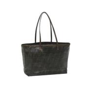 Fendi Vintage Pre-owned Canvas fendi-vskor Brown, Dam