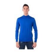 Daniele Alessandrini Varg Sweater Pullover Blue, Herr