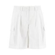 Ermanno Scervino Casual Shorts White, Dam