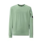 C.p. Company Agavegrön Sweatshirt - Tidlös och Sofistikerad Stil Green...