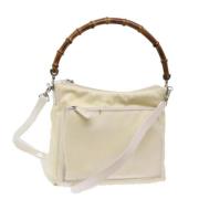 Gucci Vintage Pre-owned Tyg gucci-vskor Beige, Dam