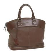 Louis Vuitton Vintage Pre-owned Laeder handvskor Brown, Dam