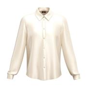 Emme DI Marella Blouses Shirts White, Dam