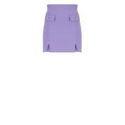 Elisabetta Franchi Short Skirts Purple, Dam